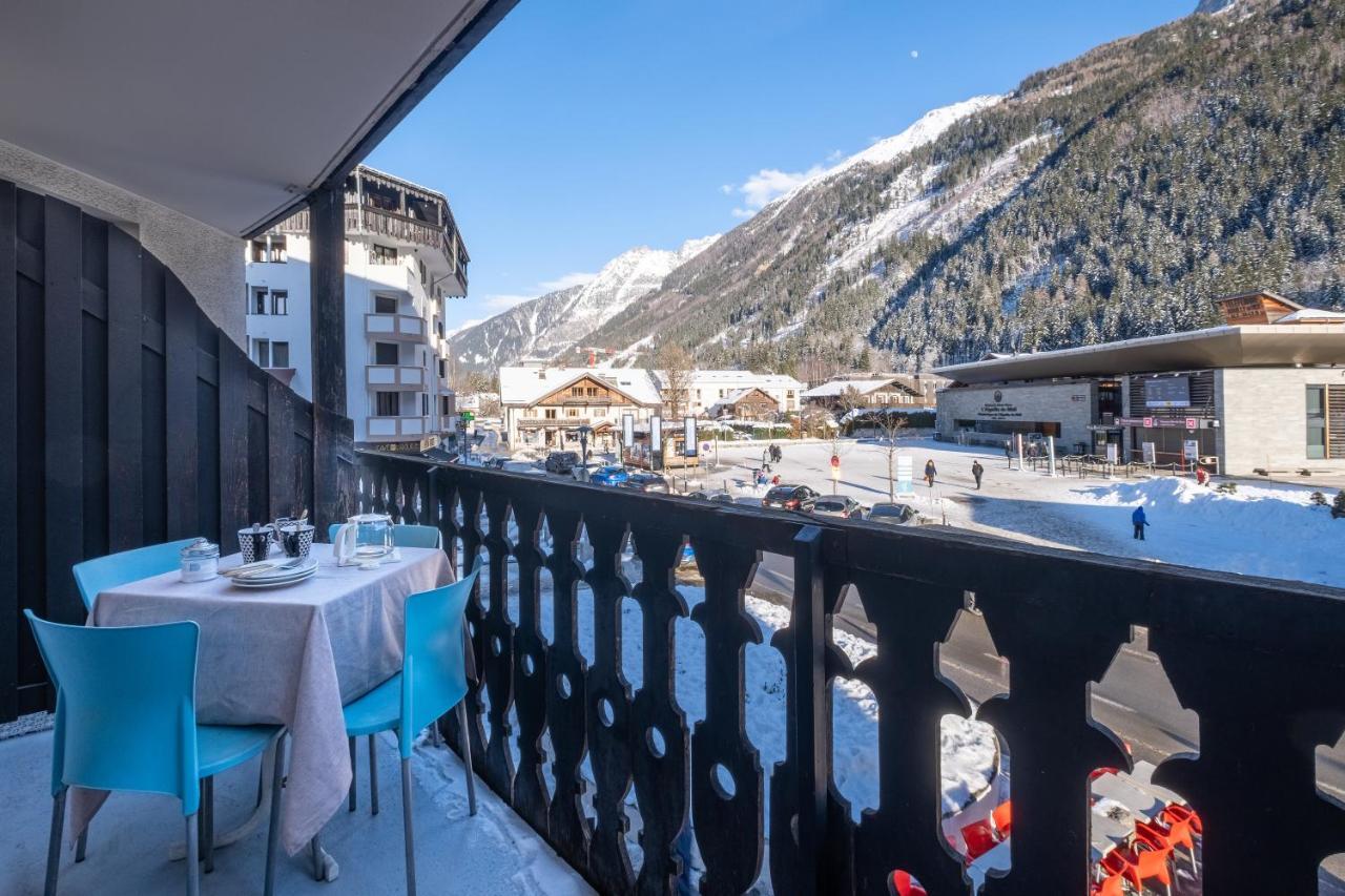 Apartment Sunny Centre Vue Mont Blanc Balcon 3 Personnes Chamonix